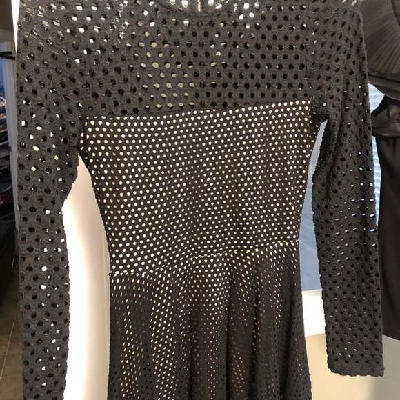 Black knit Dress long sleeve BCBG Maxamara - Picture 5 of 8